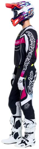 Preview: Troy Lee Designs SE PRO Pant - Salvo black-white-violet