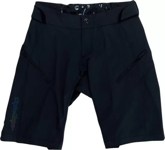 Troy Lee Designs Womens Lilium Short W/Liner - Solid black