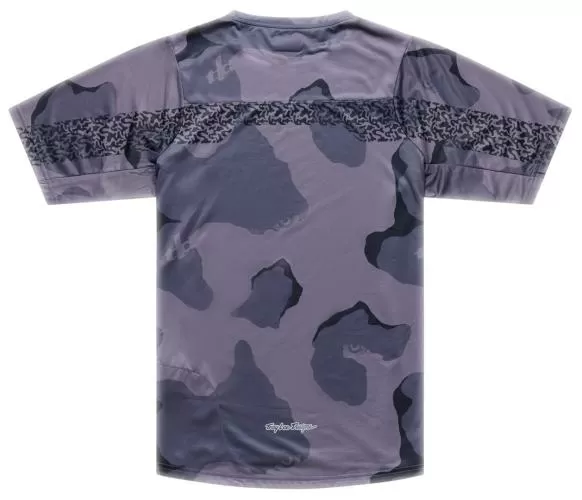 Troy Lee Designs Skyline Pro Short Sleeve Jersey - Flow Camo gray
