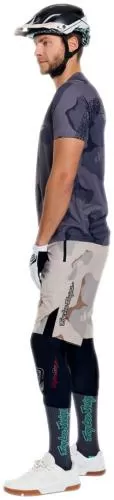 Troy Lee Designs Skyline Pro Short Sleeve Jersey - Flow Camo gray