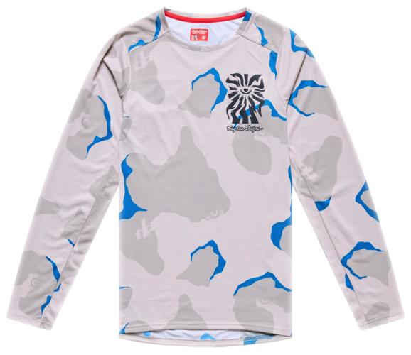 Preview: Troy Lee Designs Skyline Pro Long Sleeve Jersey - Flow Camo beige