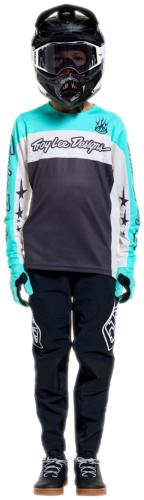 Preview: Troy Lee Designs Youth Sprint Pro Jersey - Yo Moto gray