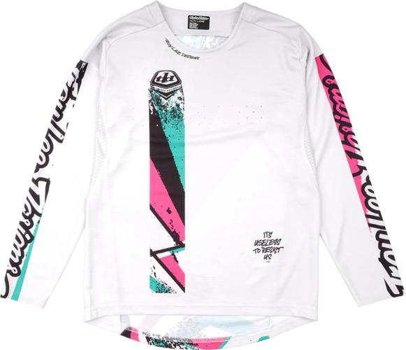 Preview: Troy Lee Designs Youth Sprint Jersey - Full Pull grau