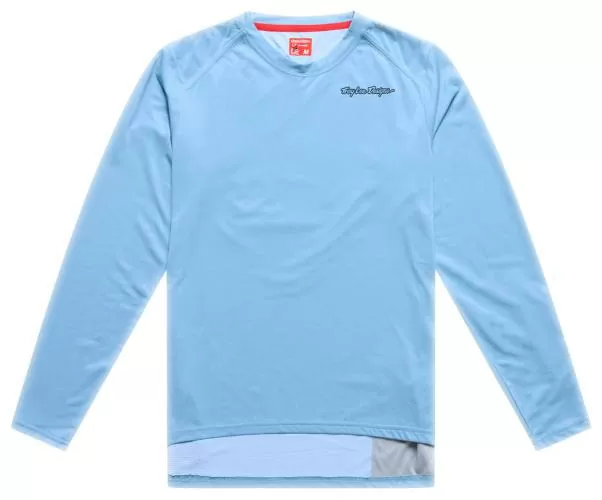 Troy Lee Designs Womens Lilium Pro Long Sleeve Jersey - Mono blue