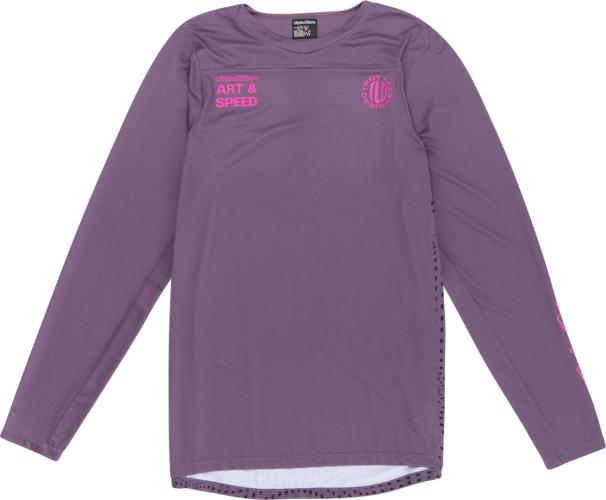 Preview: Troy Lee Designs Skyline LS Jersey - Radioscape violett