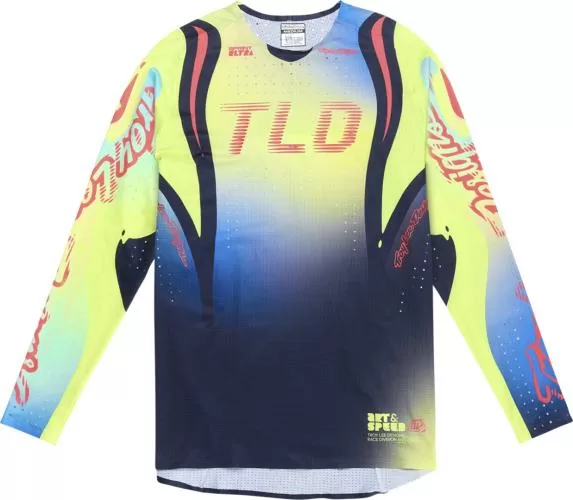Troy Lee Designs Sprint Ultra Jersey - Drip glo gelb