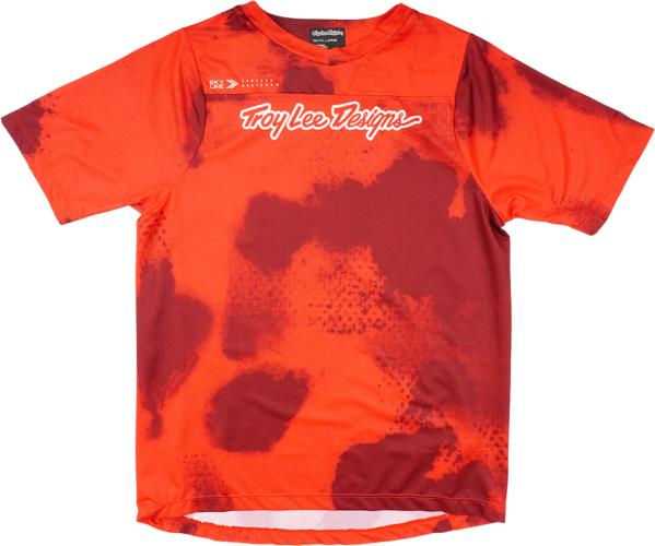 Preview: Troy Lee Designs Youth Skyline SS Jersey - Flared rot
