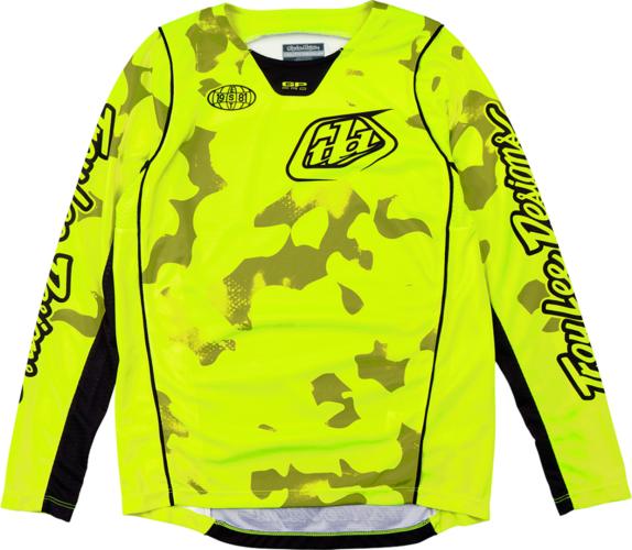 Preview: Troy Lee Designs Youth GP PRO Jersey - Blotted yellow