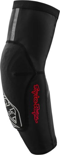 Preview: Troy Lee Designs Stage Pro Elbow Guards - Solid schwarz