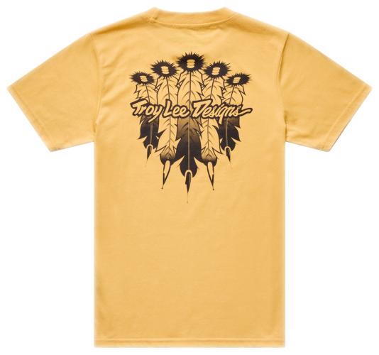 Preview: Troy Lee Designs Youth Short Sleeve Tee - Feathers orange