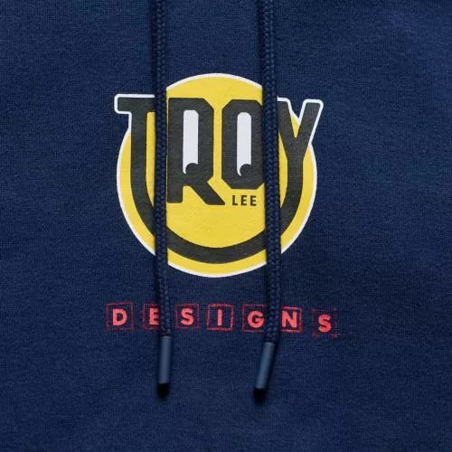 Troy Lee Designs Pullover Hoodie - Happy Dayz dark blue