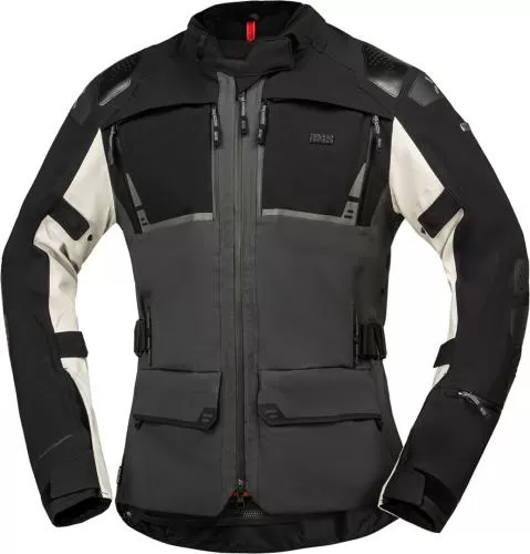 iXS Tourster-STX 2.0 Laminatjacke - dunkelgrau-schwarz-grau