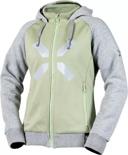 iXS Rapid 1.0 WMS Hoodie - hellgrün-grau