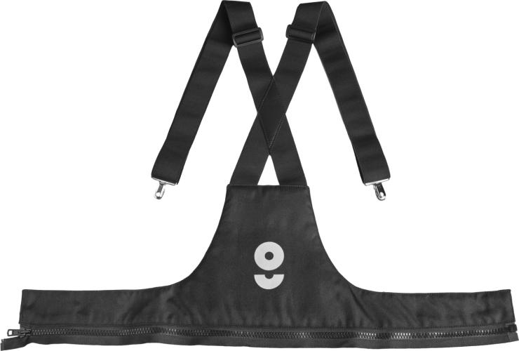 Preview: gms Suspenders Clip&amp;Zip 70 cm - black
