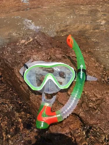 Snorkel Set BERMUDA (3 pieces, in mesh bag) - Kids