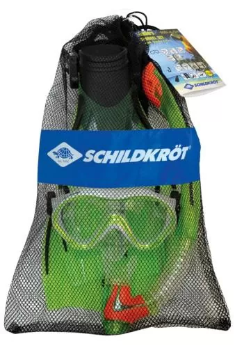Snorkel Set BERMUDA (3 pieces, in mesh bag) - Kids