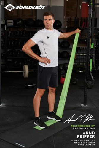 Preview: Fitnesbänder 2-er Set, Latexfrei