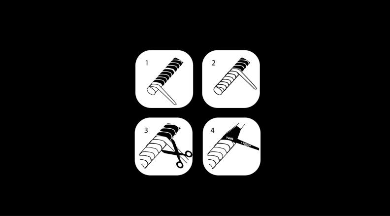 Preview: Talbot-Torro Grip Tape Overgrip, Pack of 3
