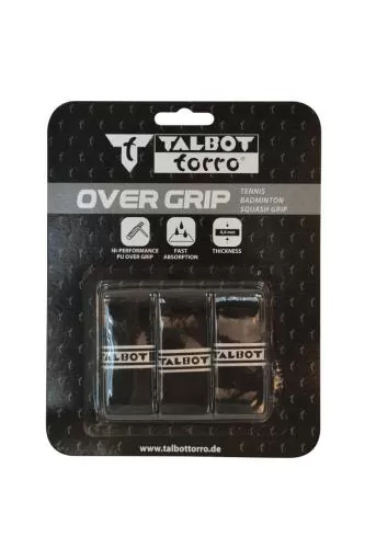 Talbot-Torro Grip Tape Overgrip, Pack of 3