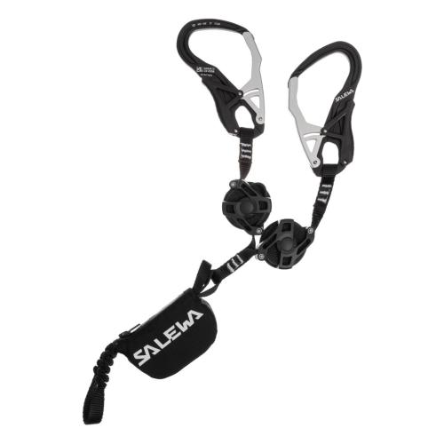 Preview: Salewa Set Via Ferrata Ergo Zip - black