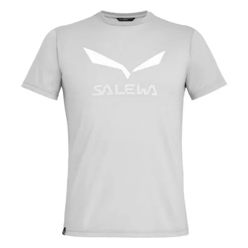 Salewa Solidlogo Dry M T-Shirt. - white