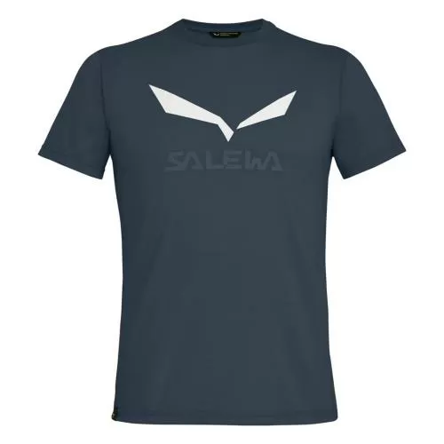 Salewa Solidlogo Dry M T-Shirt. - blueberry