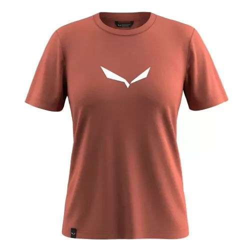 Salewa Solid Dry W T-Shirt - etruscan red