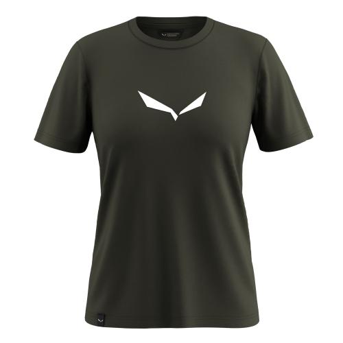 Preview: Salewa Solid Dry W T-Shirt - dark olive
