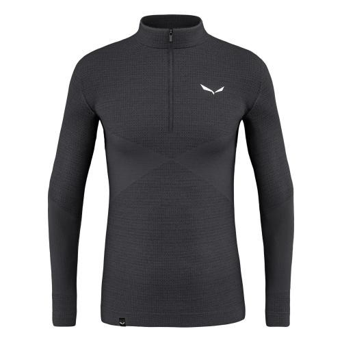 Preview: Salewa Zebru Med Warm Amr M 1/2Z Tee. - onyx