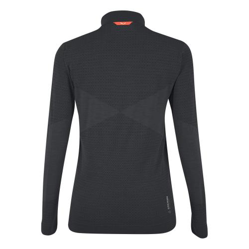 Preview: Salewa Zebru Med Warm Amr W 1/2Z Tee. - onyx