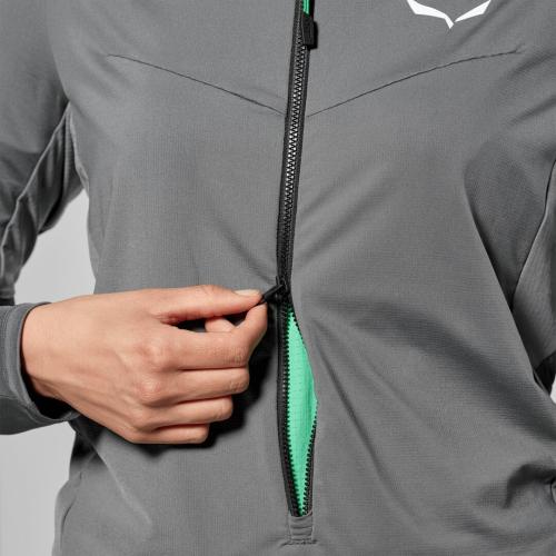 Preview: Salewa Nxt Hyb 1/2 Zip Tee W - quiet shade