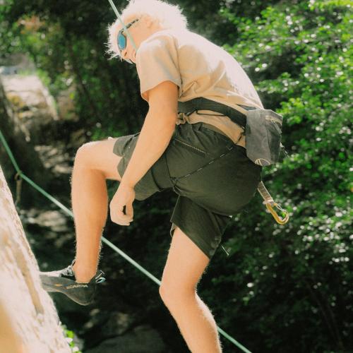 Preview: Salewa Agner Hemp M Ripstop Shorts - dark olive