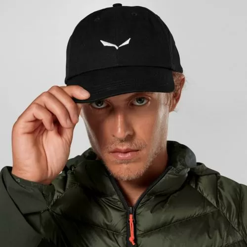 Salewa Eagle Logo Cap Uni - black out