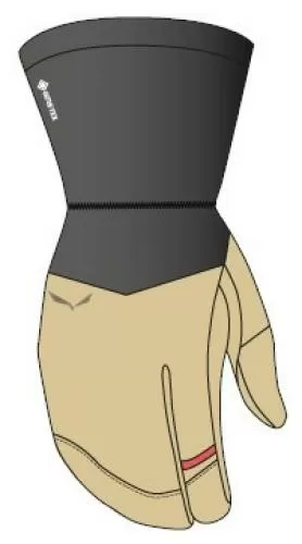 Salewa Ortles Gtx Lobster Glove - black out