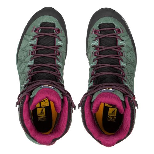 Preview: Salewa Ws Alp Trainer 2 Mid Gtx - duck green/rhododendon