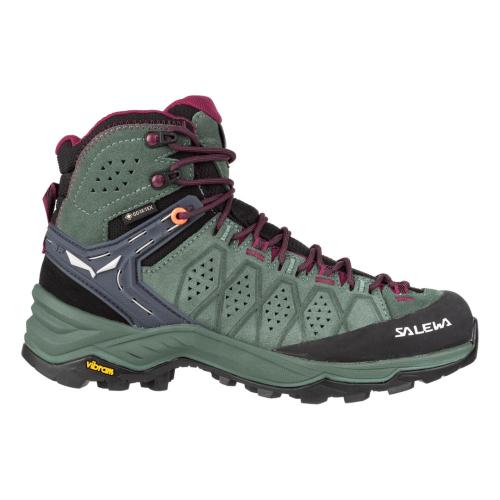 Salewa Ws Alp Trainer 2 Mid Gtx - duck green/rhododendon