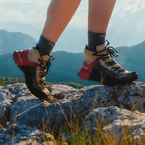 Preview: Salewa Wildfire Nxt Mid Gtx W - quicksand/etruscan red