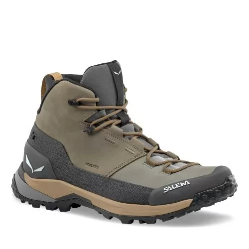 Salewa Puez Leather Mid Ptx M - bungee cord/onyx