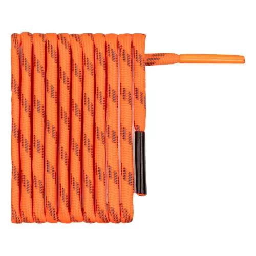Salewa Hiker Round Shoelace - fluo orange/black