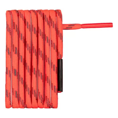 Salewa Hiker Round Shoelace - fluo coral/black