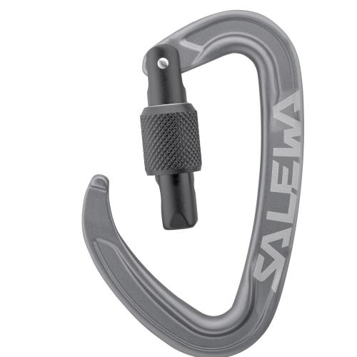 Preview: Salewa Ortles Screw Carabiner - grey
