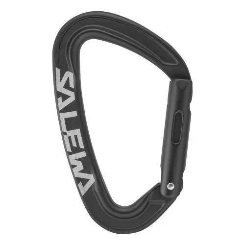 Salewa Ortles Straight Carabiner - black