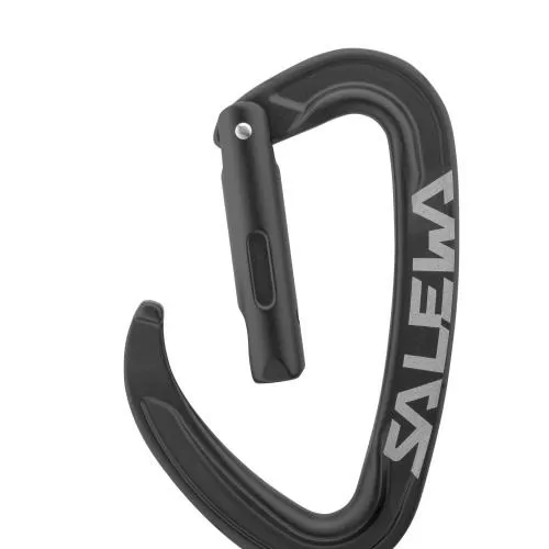 Salewa Ortles Straight Carabiner - black