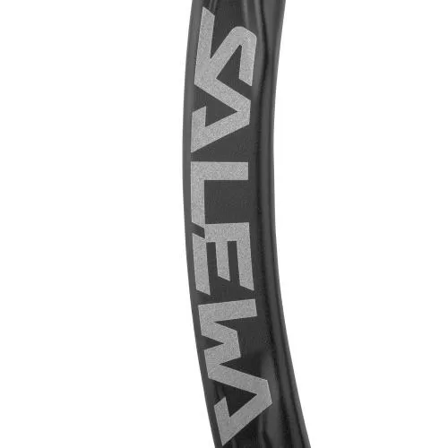 Salewa Ortles Bent Carabiner - black/irish green