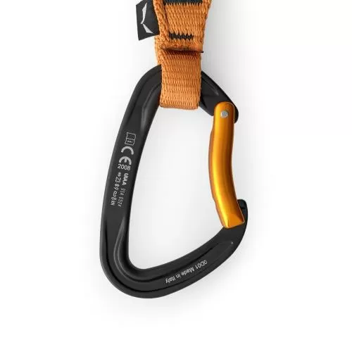 Salewa Ortles Str/Bnt 110 Qd - black/orange
