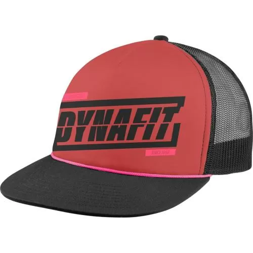 Dynafit Graphic Trucker Cap - mineral red/tabloid