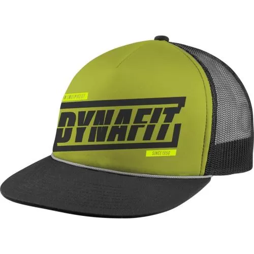 Dynafit Graphic Trucker Cap - golden lime/tabloid