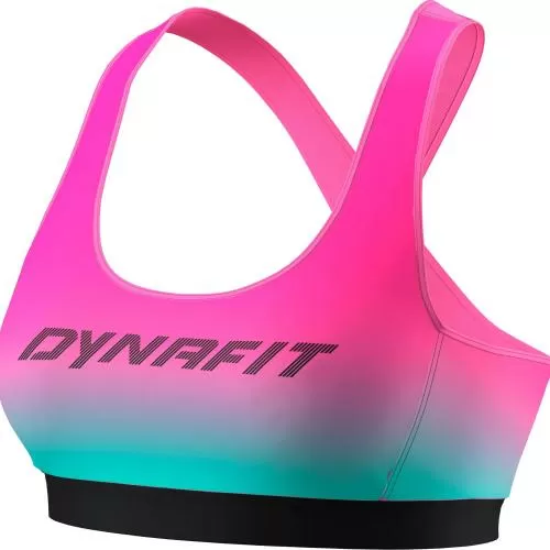 Dynafit Alpine Graphic Bra Women - pink glo dna