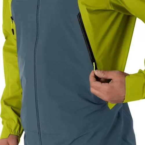 Dynafit Transalper 3-Layer Jacket Men - golden lime