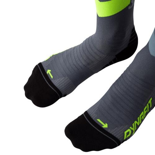 Preview: Dynafit Ultra Crew Socken - cinder ultra yellow
